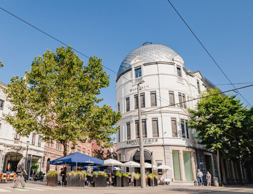 Les étudiant·e·s en habillement en visite à Anvers